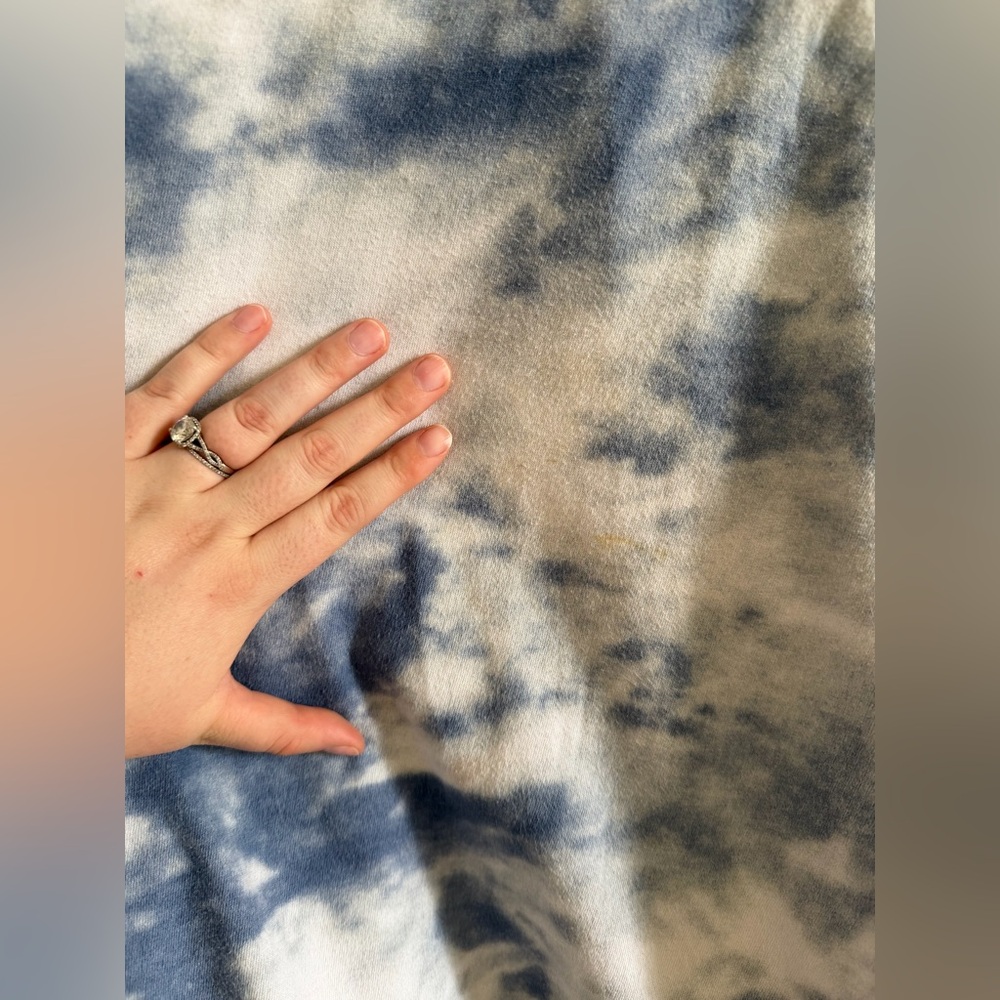 Disneyland Stitch Tie Dye Blue/White Long Sleeve Spirit Jersey size XXL - Picture 7 of 9